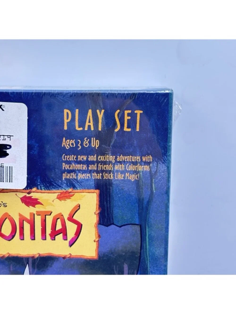 Vintage Disney Pocahontas Colorforms Play Set #791 Sealed 1995 Animated Theme